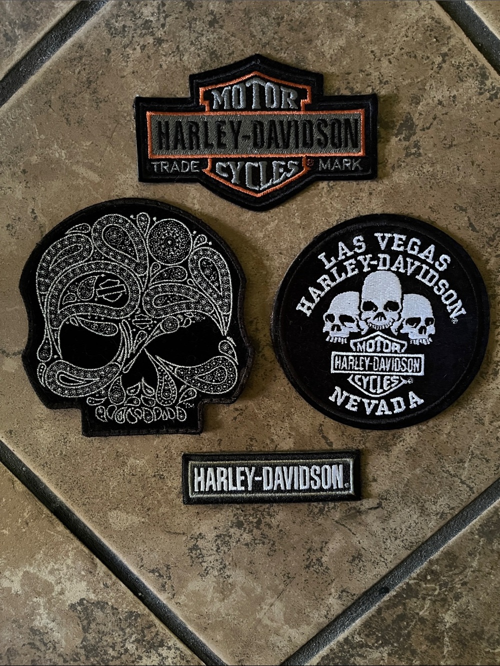 Unisex Harley Davidson Patches